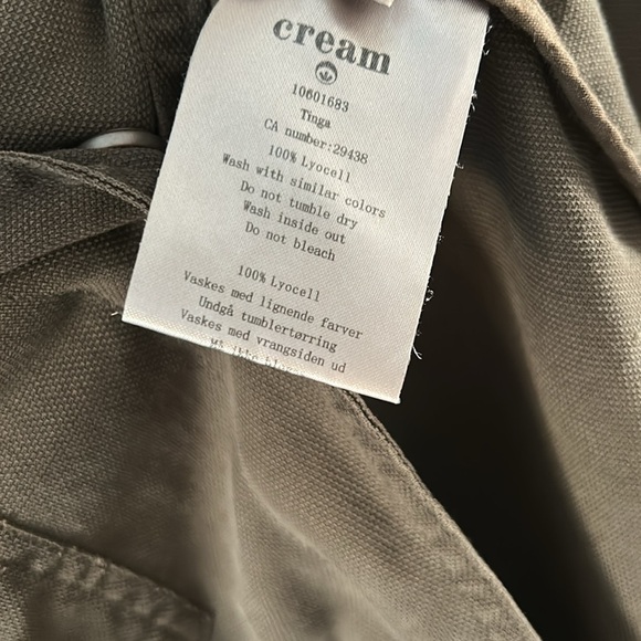 cream Utility Style Vest / Dress - Picture 10 of 15